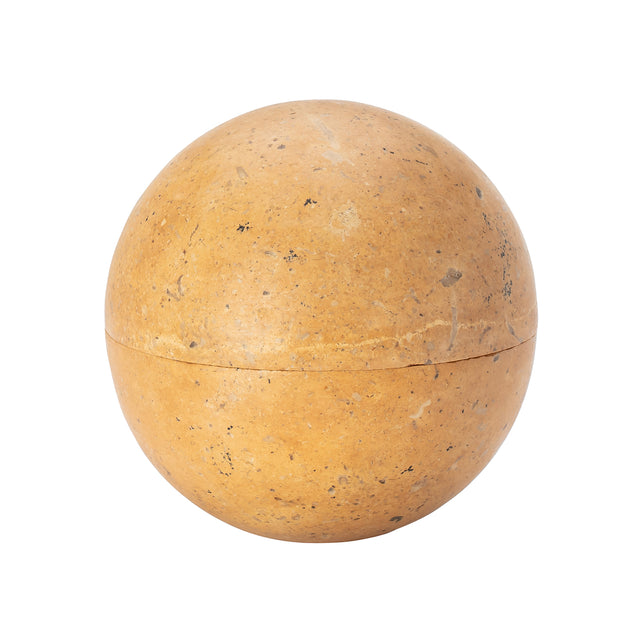 BE Home Mojave Marble Sphere Box - Medium - Broken English Jewelry