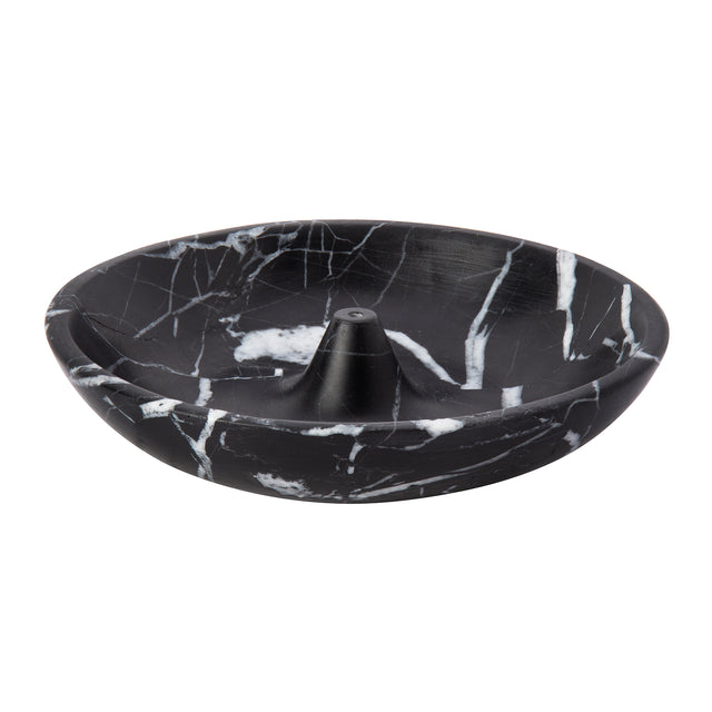 BE Home Noir Marble Incense Holder - Large - Broken English Jewelry