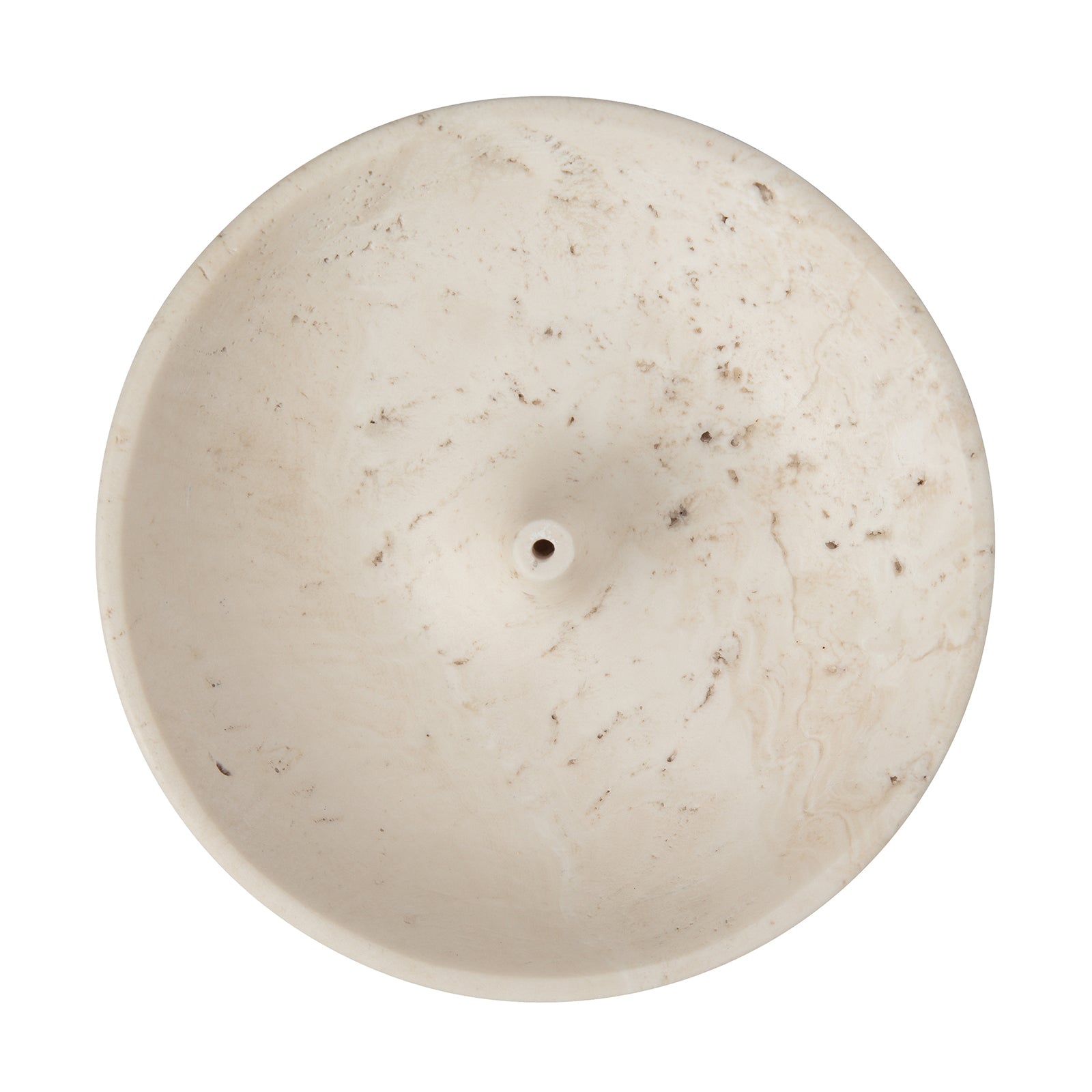 BE Home Travertine Marble Incense Holder - Large - Broken English Jewelry