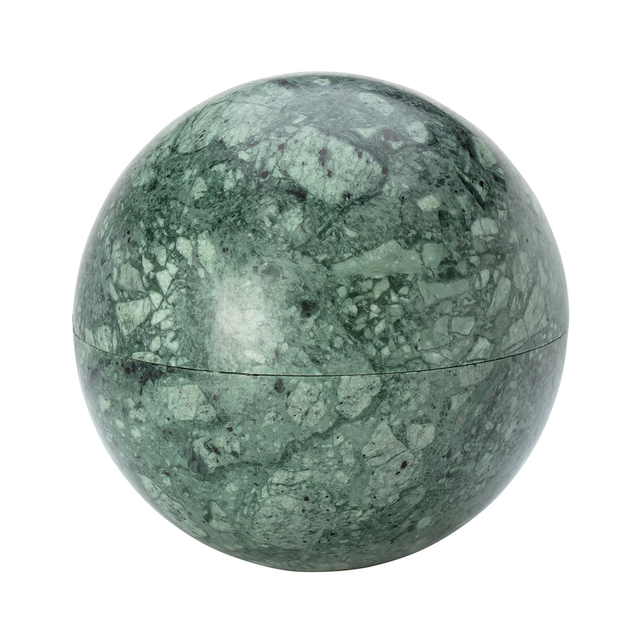 BE Home Pine Marble Sphere Box - Large - Broken English Jewelry