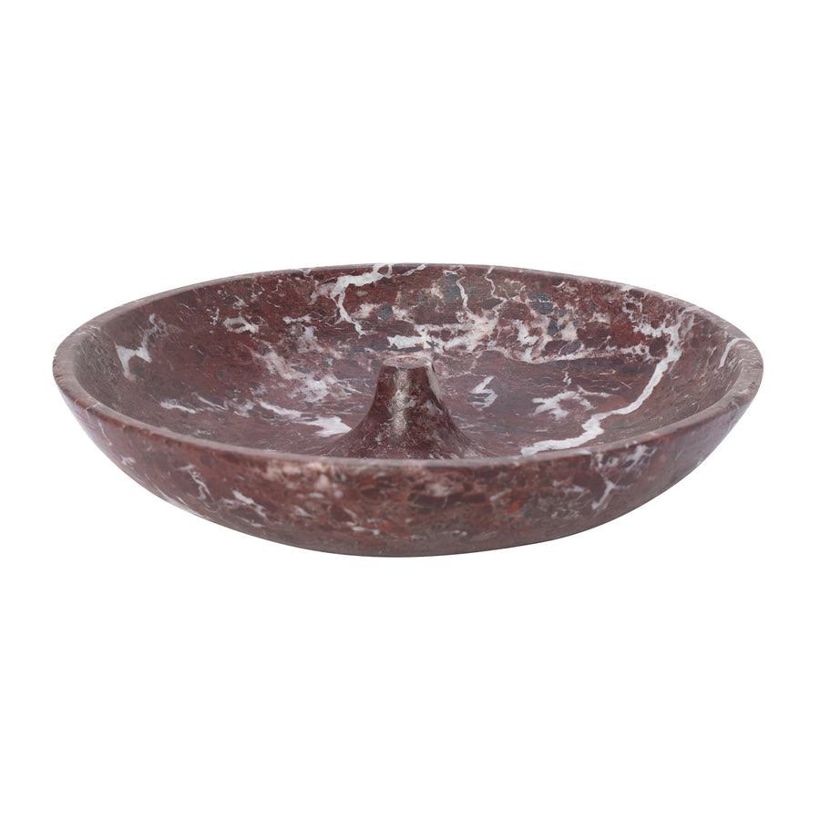 BE Home Red Rock Marble Incense Holder - Large - Home & Decor - Broken English Jewelry