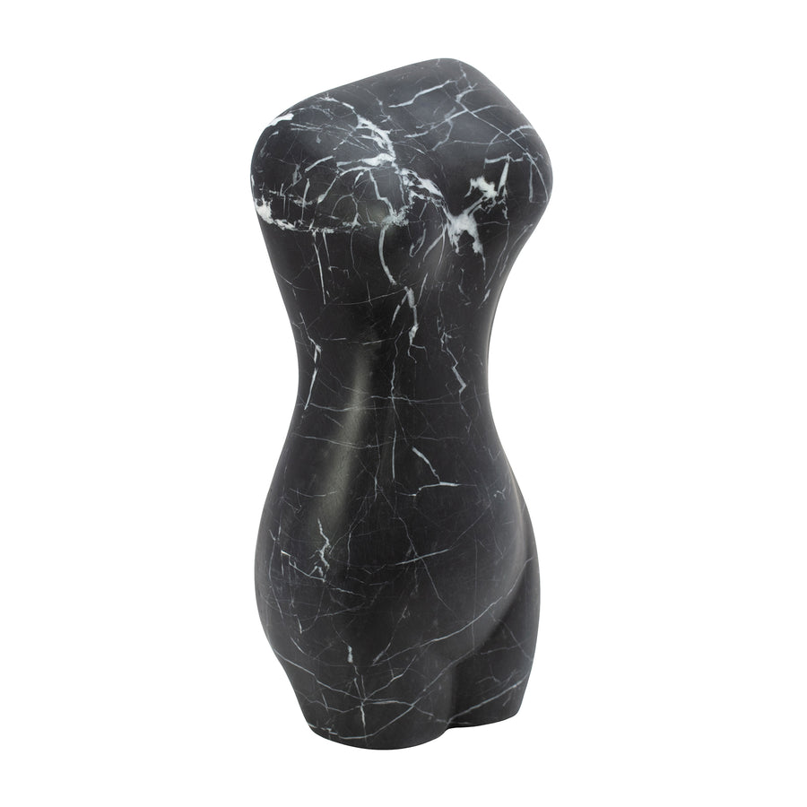 BE Home Noir Marble Standing Lady Figure  - Home & Decor - Broken English Jewelry