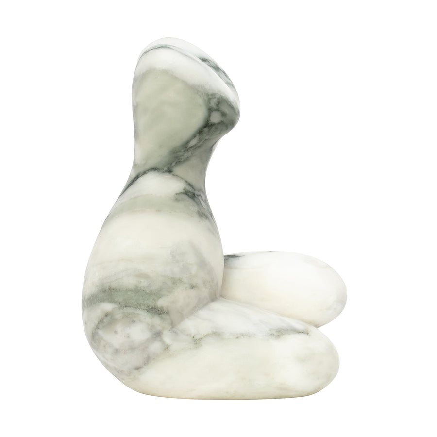 BE Home Bloom Marble Sitting Lady Figure  - Home & Decor - Broken English Jewelry