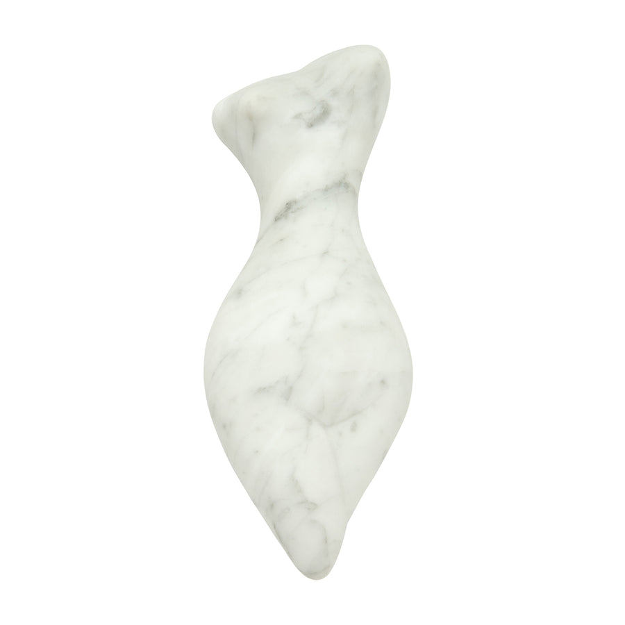 BE Home Creme Swirl Marble Laying Lady Figure  - Home & Decor - Broken English Jewelry