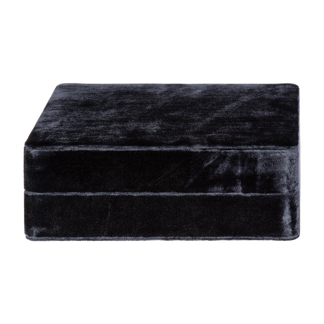 BE Home Two Tier Velvet Jewelry Box - Navy Blue - Home & Decor - Broken English Jewelry