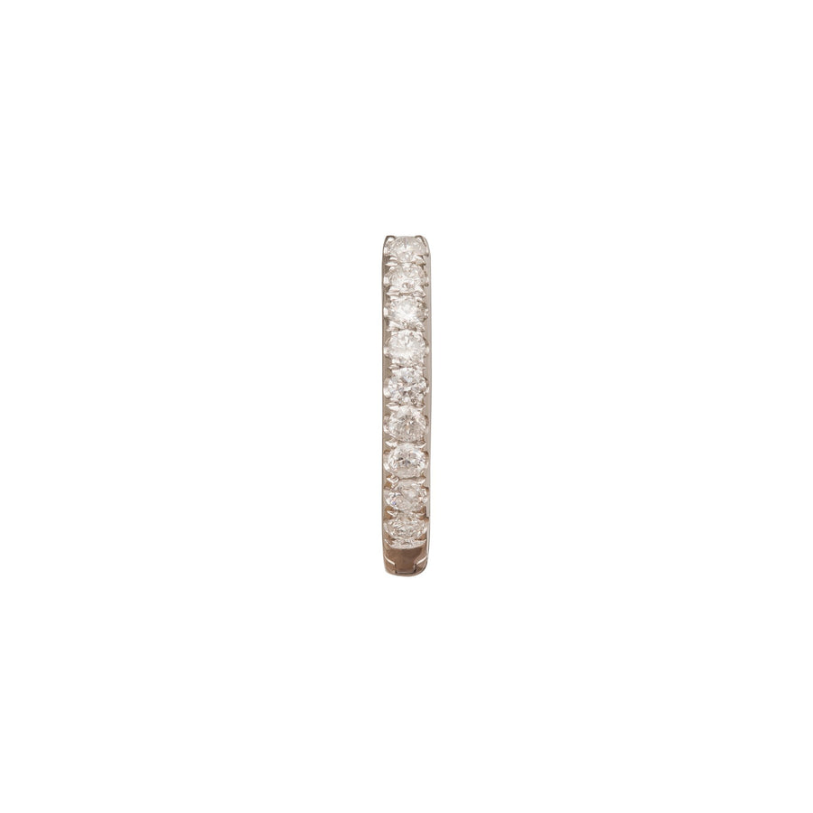 Trouver Paved Huggie 8mm - Broken English Jewelry
