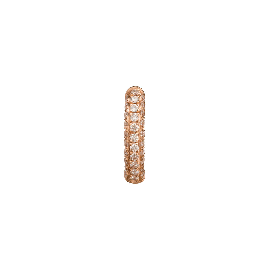 Trouver Five Row Huggie 6.5mm - Rose Gold - Earrings - Broken English Jewelry
