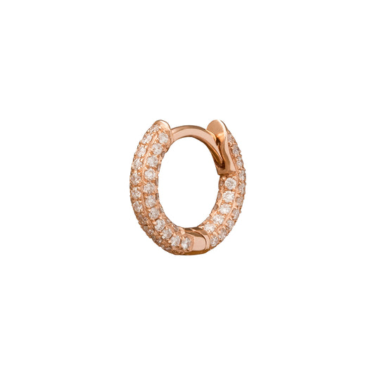 Five Row Huggie 6.5mm - Rose Gold - Main Img