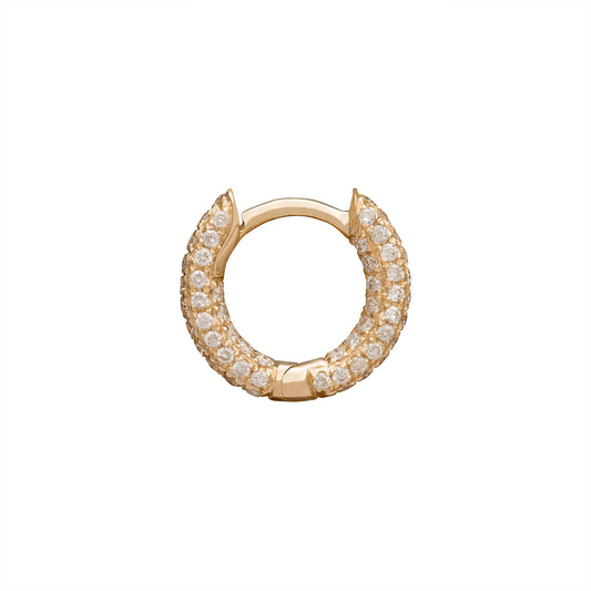 Five Row Huggie 6.5mm - Yellow Gold