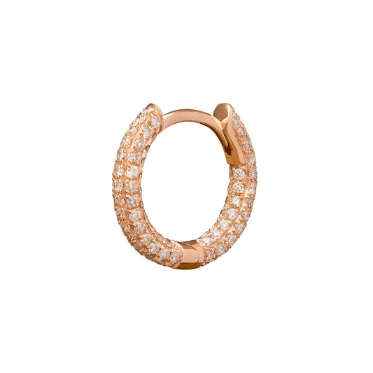 Five Row Huggie 8mm - Rose Gold - Main Img