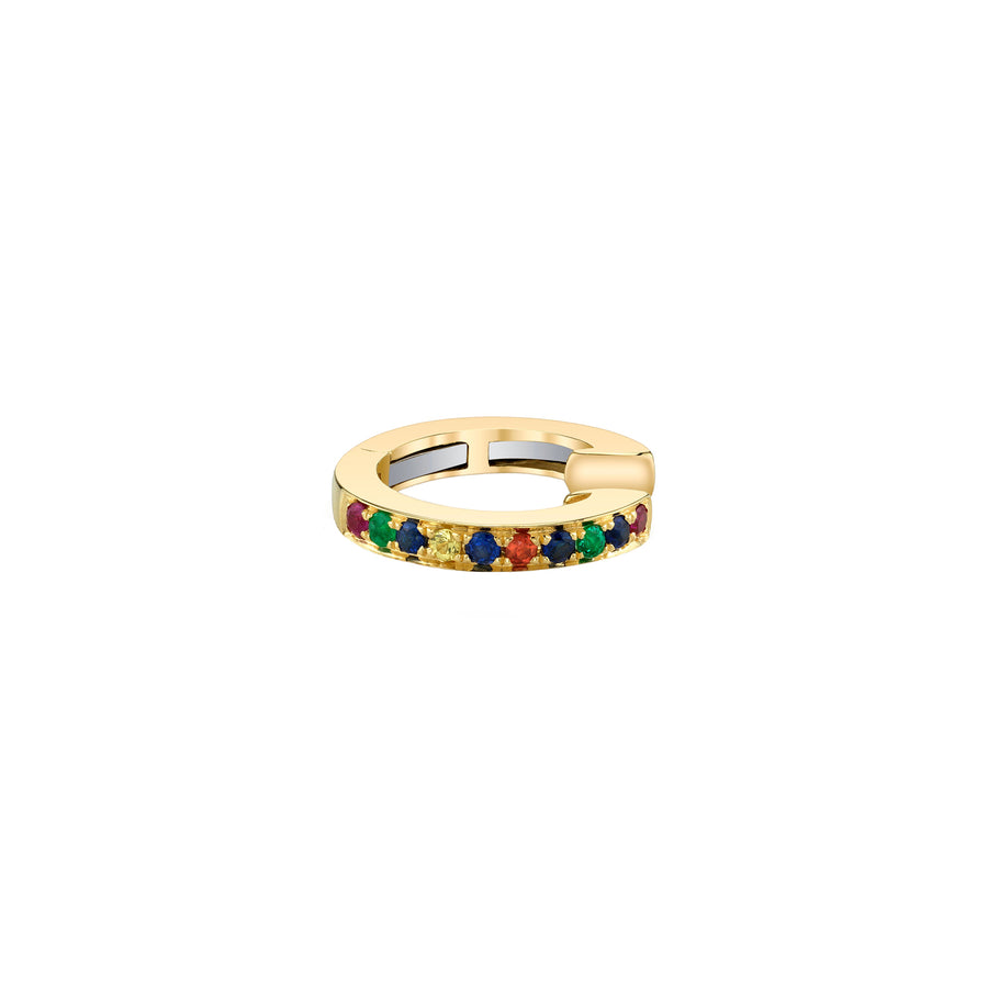 Multi-colored Earcuff by Borgioni - Earrings - Broken English Jewelry