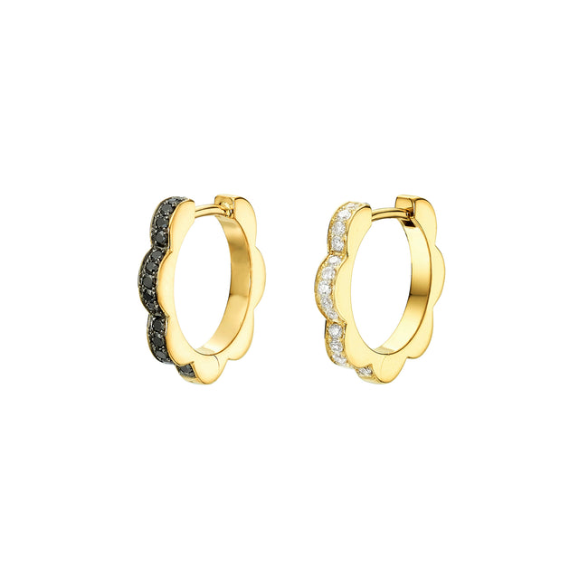 Cadar Triplet Hoop Earrings - Small - Earrings - Broken English Jewelry