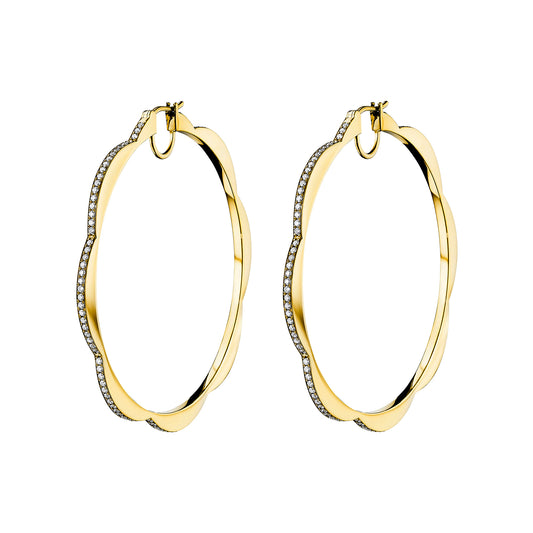 Triplet Hoop Earrings - Jumbo