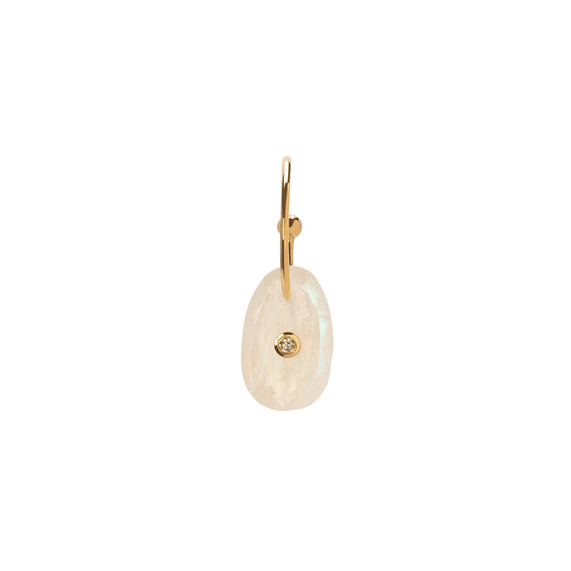 Pascale Monvoisin Orso Earring - Moonstone - Earrings - Broken English Jewelry