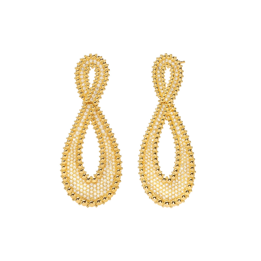 Carla Amorim Simplesmente Illumindao Earrings - Broken English Jewelry