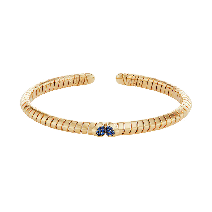 Marina B Trisolina Small Bangle - Sapphire - Bracelets - Broken English Jewelry