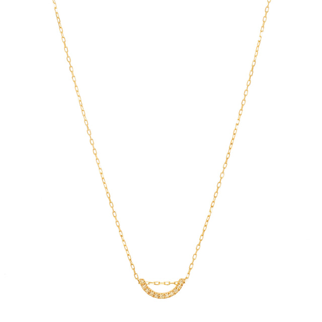 Hirotaka Bow Diamond Necklace - Small - Necklaces - Broken English Jewelry