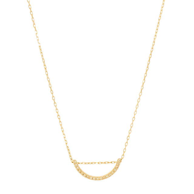 Hirotaka Bow Diamond Necklace - Medium - Necklaces - Broken English Jewelry