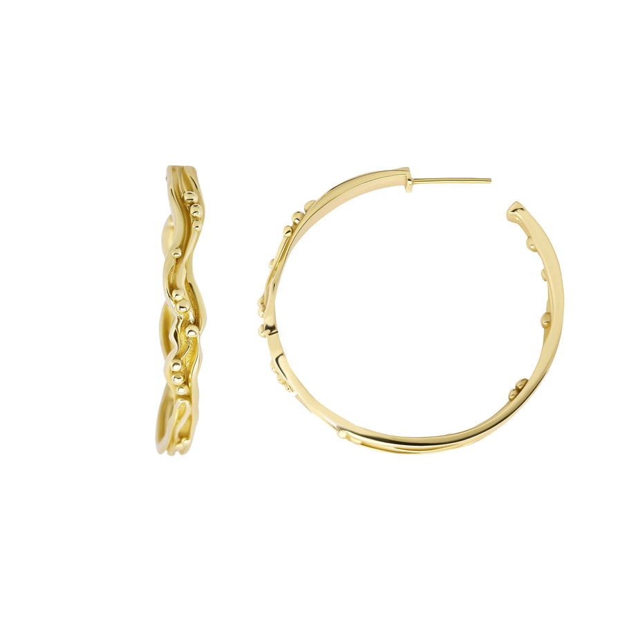 BaYou with Love Gaia Hoops - Broken English Jewelry
