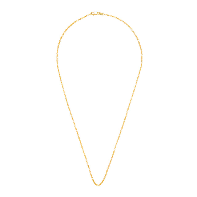 BE by Broken English 18" Diamond Cut Cable Chain - 1.9mm - Necklaces - Broken English Jewelry