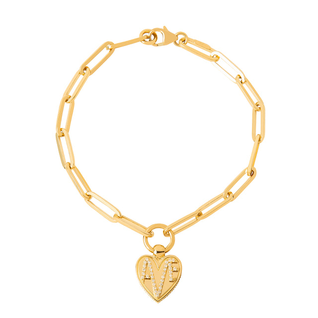Foundrae Classic FOB Clip Bracelet - Amate - Broken English Jewelry