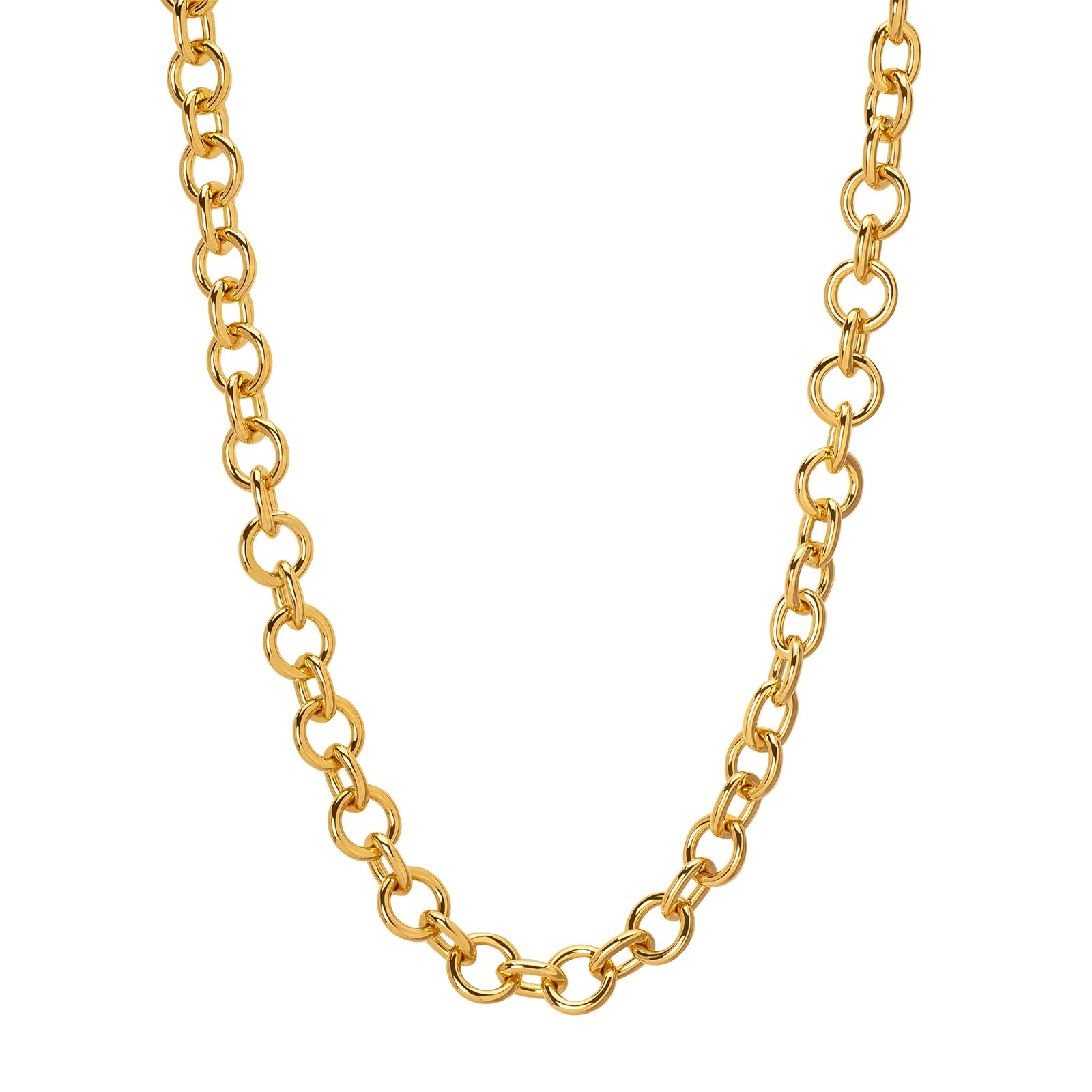 Foundrae Midsize Clip Link Chain - 16" - Necklaces - Broken English Jewelry