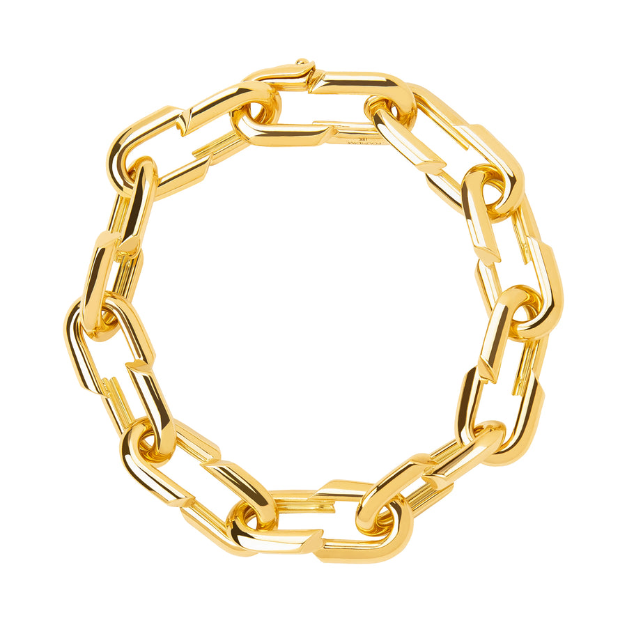 Foundrae Medium Link Bracelet - Strong Hearts Love - Bracelets - Broken English Jewelry