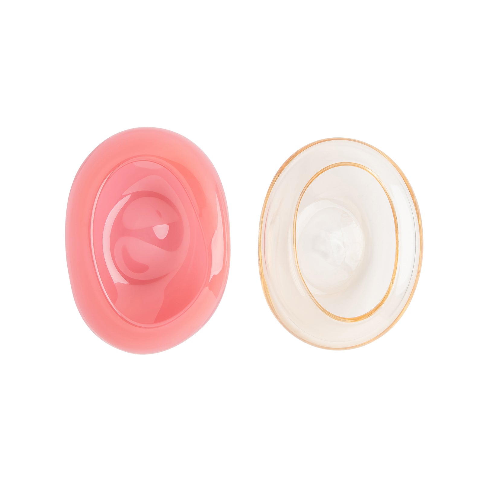 Helle Mardahl Candy Dish Pair - Pink & Pink Punch - Home & Decor - Broken English Jewelry