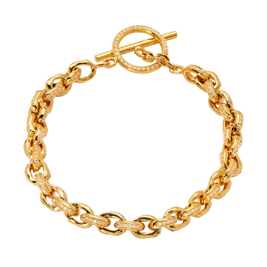 Patcharavipa Chain Row 5 Bracelet - Broken English Jewelry