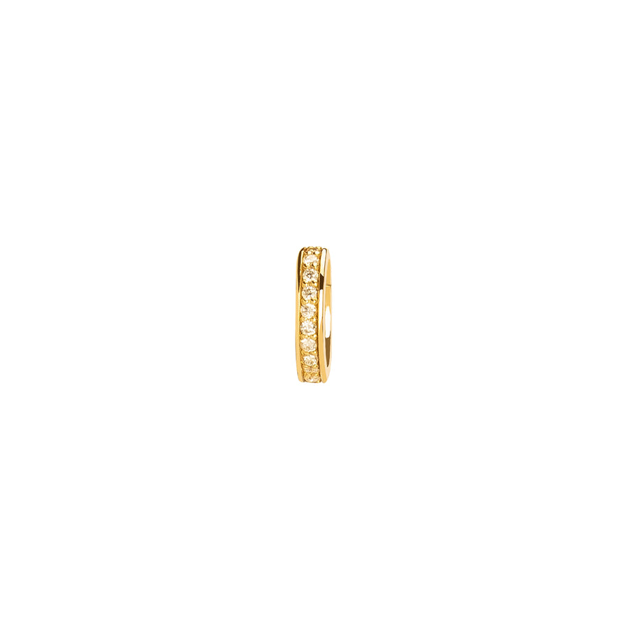 Foundrae Oval Push Gate Annex Link Charm - Diamond - Charms & Pendants - Broken English Jewelry