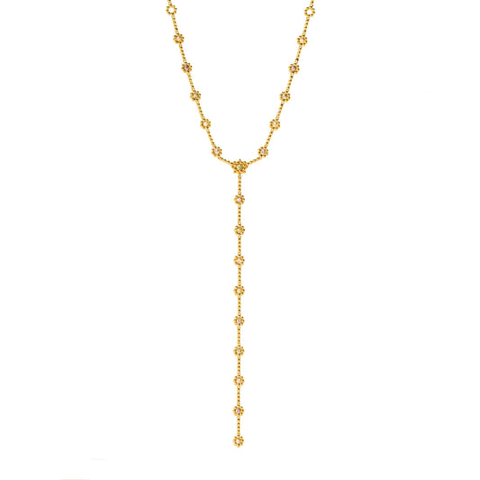 Serenata Lariat Sapphire Necklace - Main Img