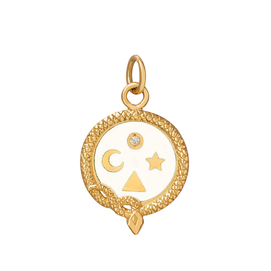 Foundrae Petite Wholeness Medallion - Broken English Jewelry