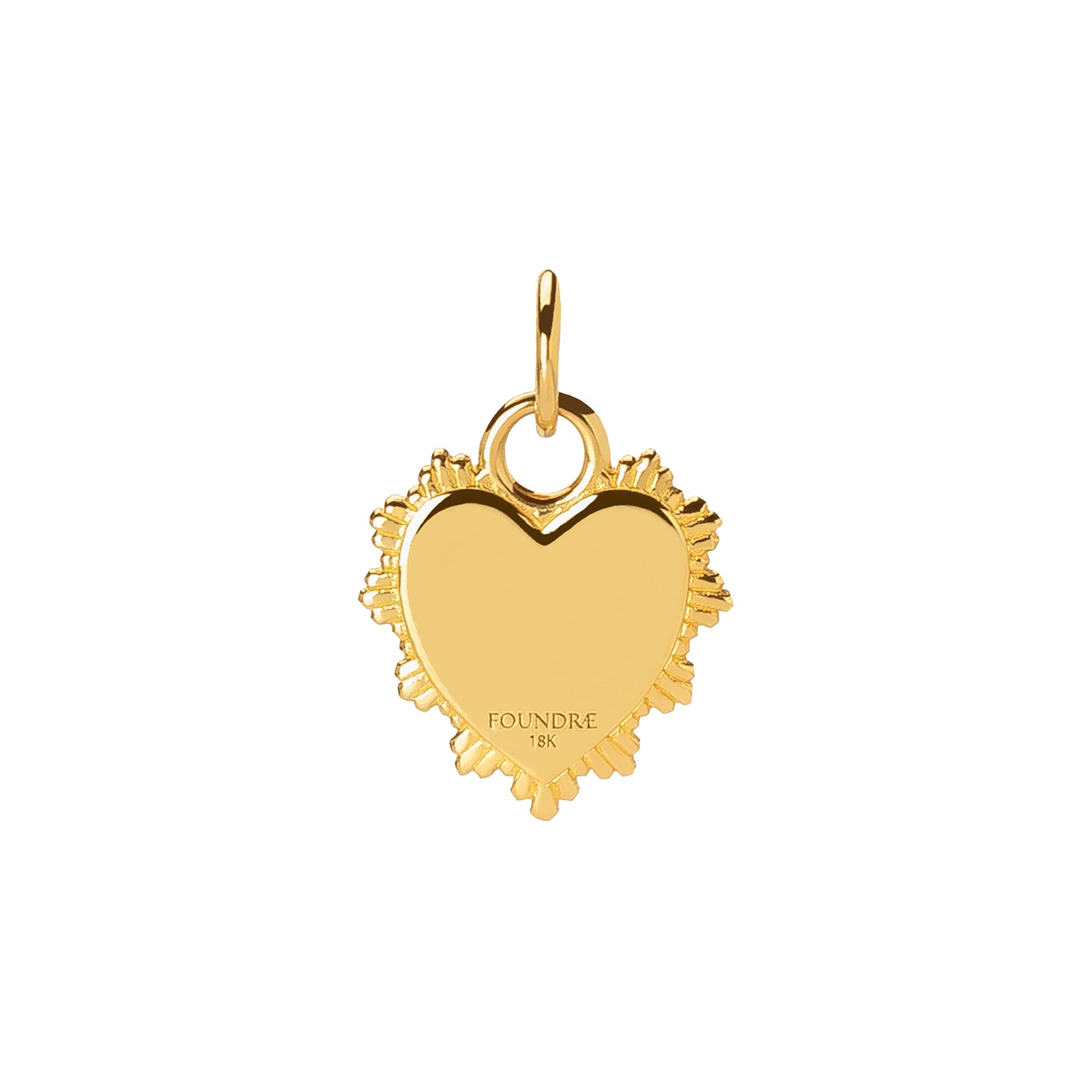 Star Miniature Heart Medallion