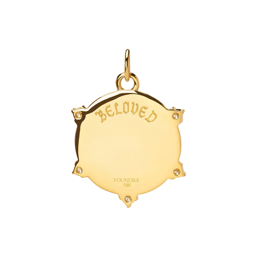 Foundrae Medium Amate Medallion - Charms & Pendants - Broken English Jewelry