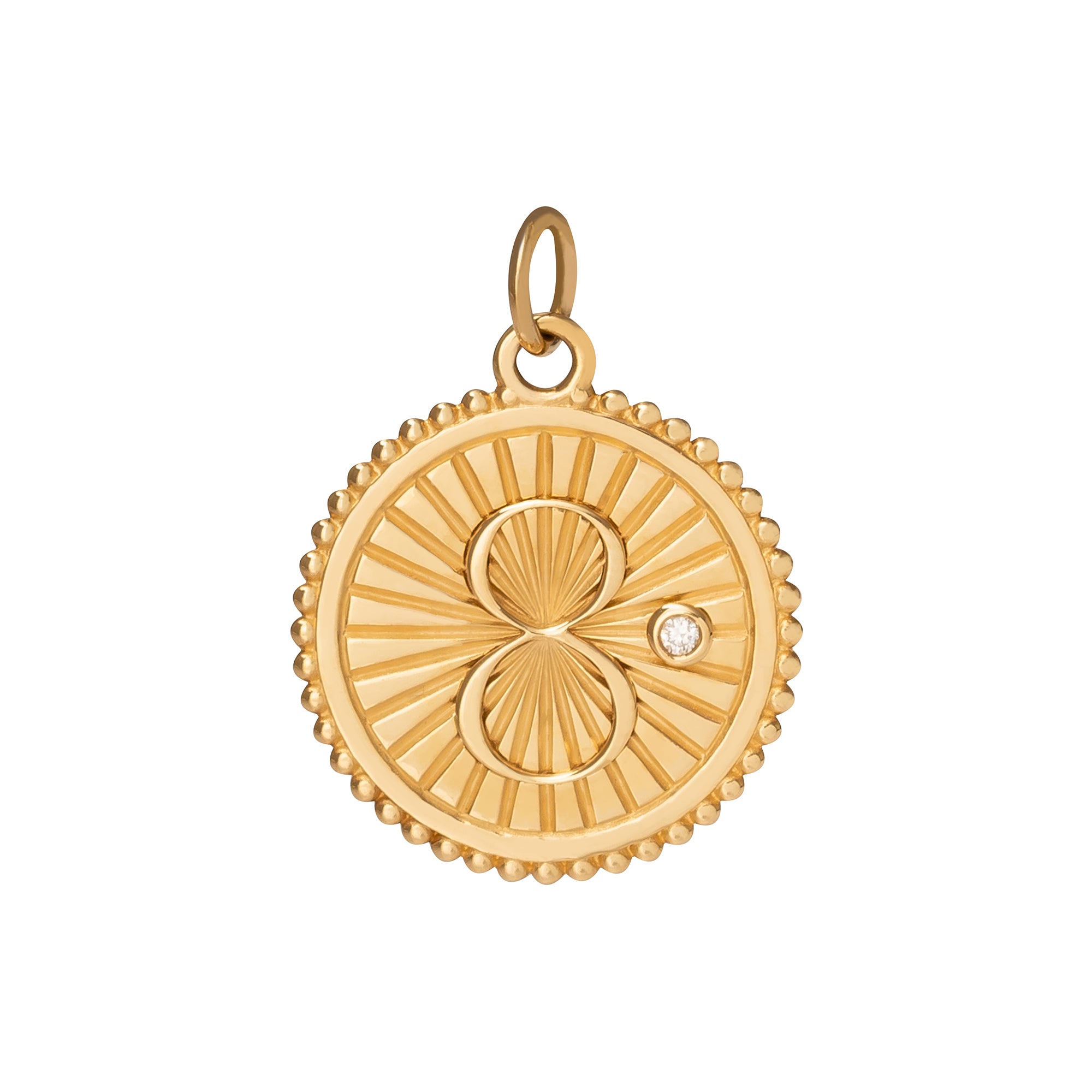Foundrae Medium Karma Medallion - Broken English Jewelry