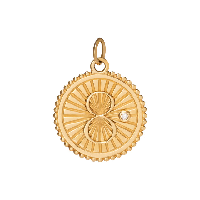 Foundrae Medium Karma Medallion - Broken English Jewelry