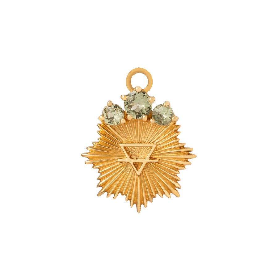 Foundrae Miniature Earth Medallion - Broken English Jewelry