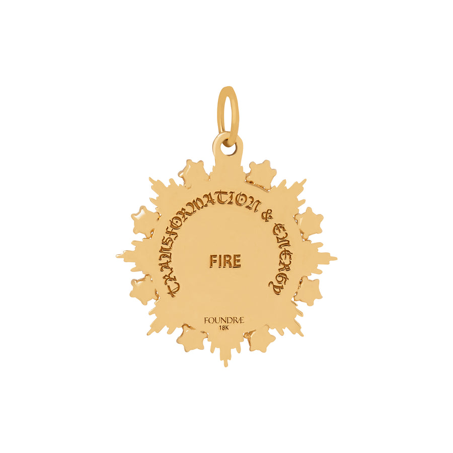 Foundrae Transformation & Energy Badge Medallion - Broken English Jewelry