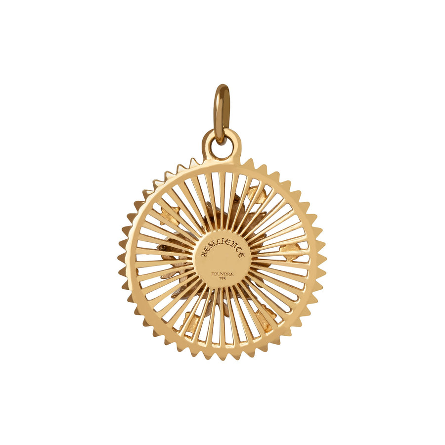 Foundrae Mille Fleur Medallion - Broken English Jewelry