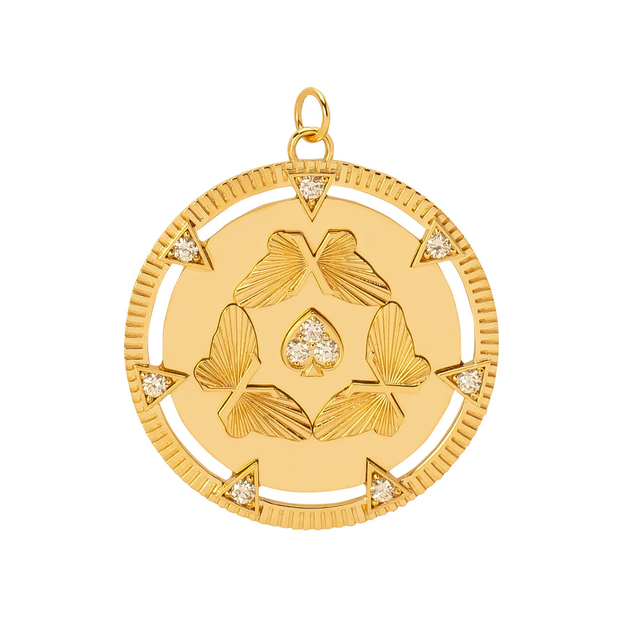 Foundrae Oversized Reverie Medallion - Charms & Pendants - Broken English Jewelry