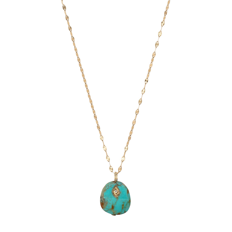 Pascale Monvoisin Arles Necklace - Turquoise - Necklaces - Broken English Jewelry