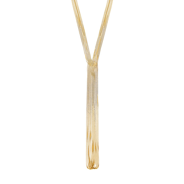 Maggoosh Currents Lariat Necklace - Broken English Jewelry