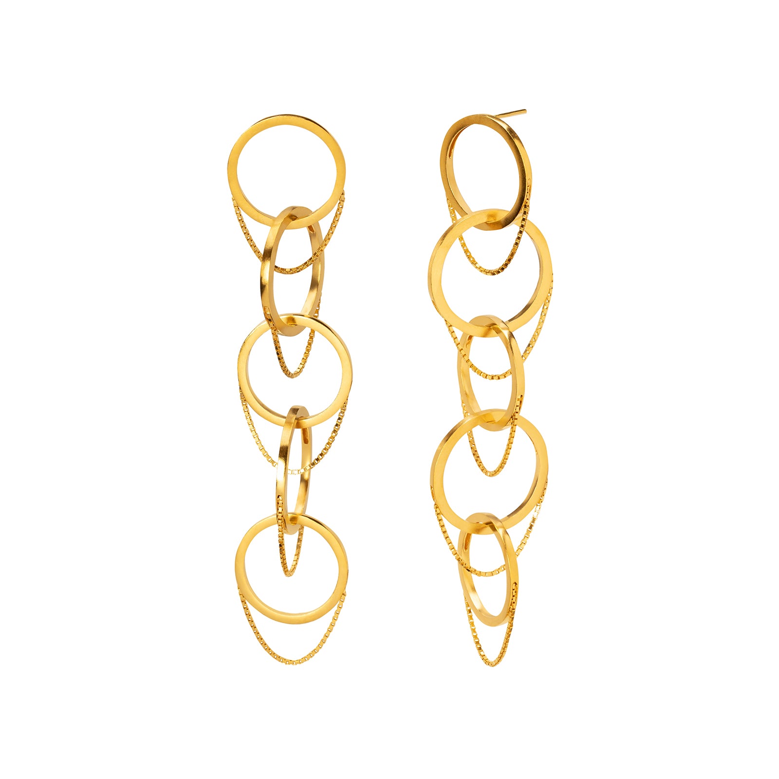 Maggoosh Ceremonia Looped Earrings - Earrings - Broken English Jewelry