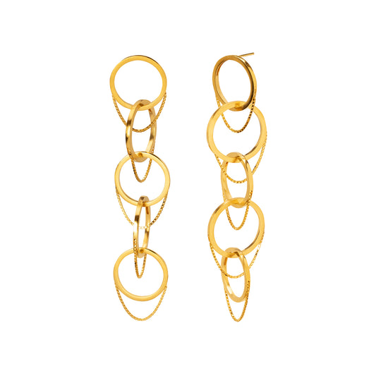Ceremonia Looped Earrings - Main Img
