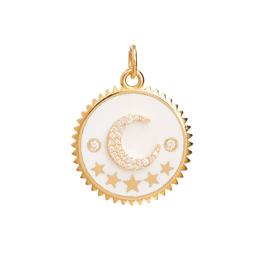 Foundrae Crescent Charm - Broken English Jewelry