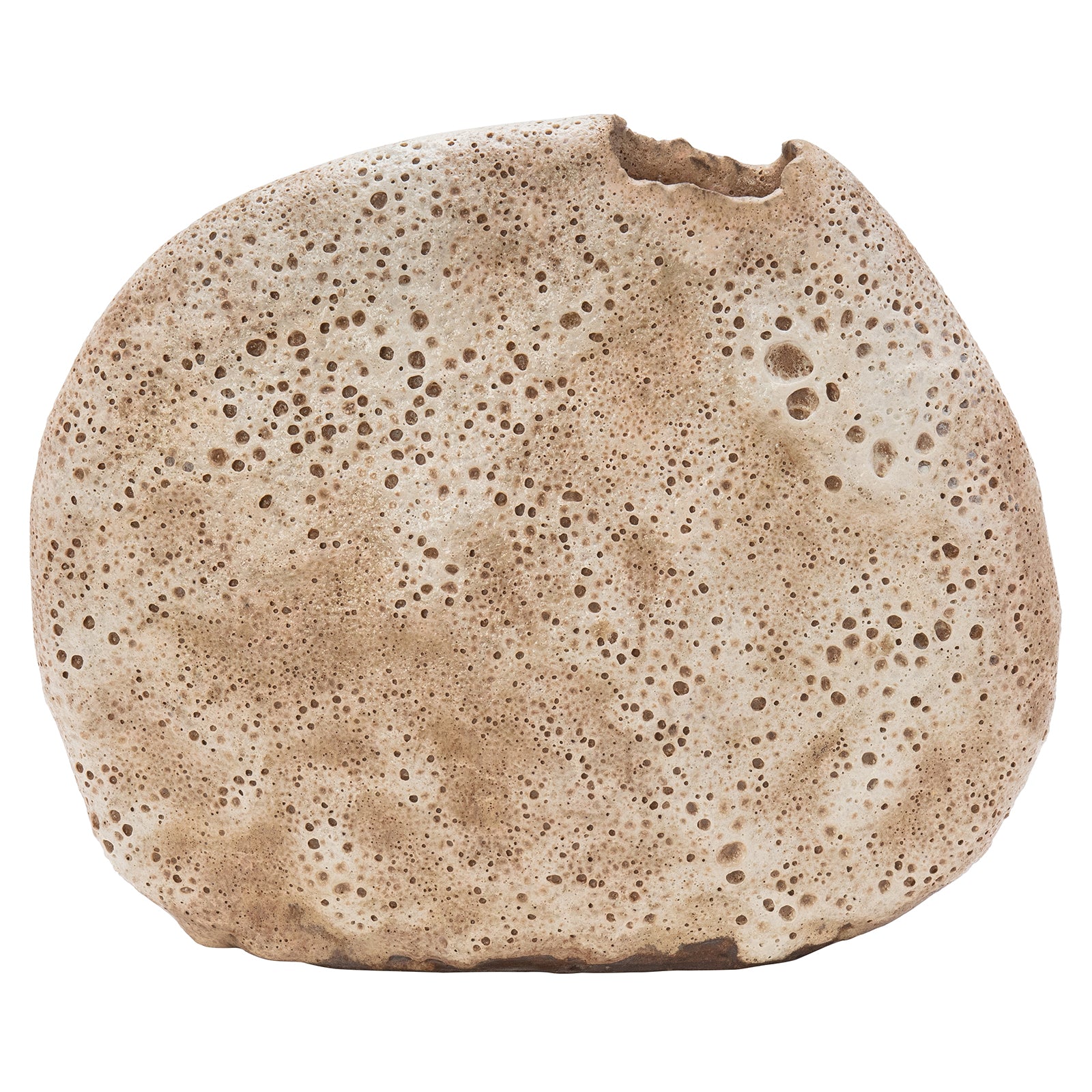 Alzamora Ceramics Textured Flat Vessel - Home & Decor - Broken English Jewelry