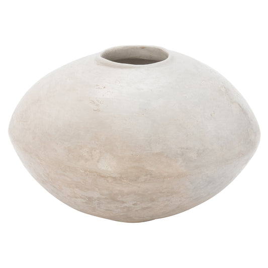 White Double Conical Vessel - Main Img