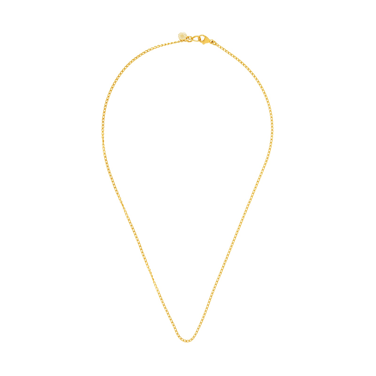 Buddha Mama Curb Chain - 16" - Broken English Jewelry