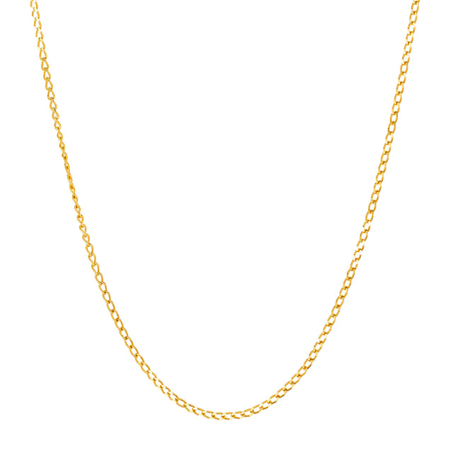 Buddha Mama Curb Chain - 16" - Broken English Jewelry