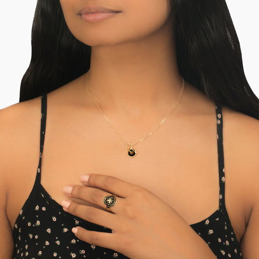 Black Arrow Necklace